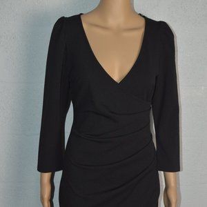 Revamped Womens Black Bodycon Dress Black Style# JS30-355 Size Medium